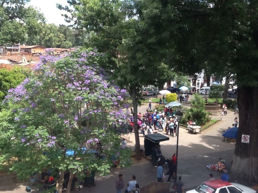 Posada De San Agustin Pátzcuaro Buitenkant foto